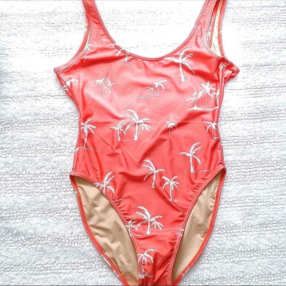 American Apparel | Tropical Day One Piece Swimsuit